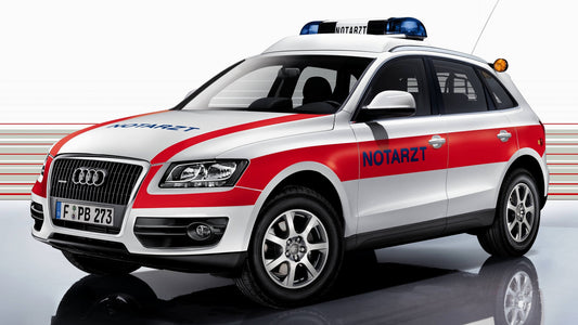 Audi Q5 Notarzt Hd Art Keychain