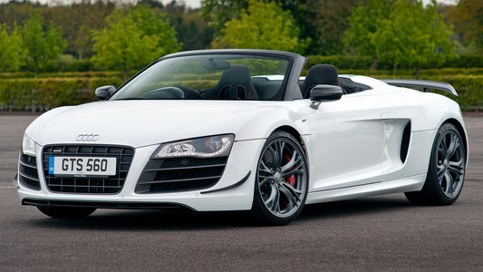 Audi R8 Gt Spyder Uk Hd Art Keychain