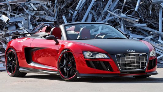 Audi R8 Gts Spyder By Abt Hd Art Keychain