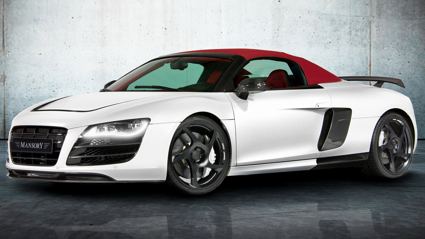 Audi R8 V10 Spyder By Mansory Hd Art Keychain