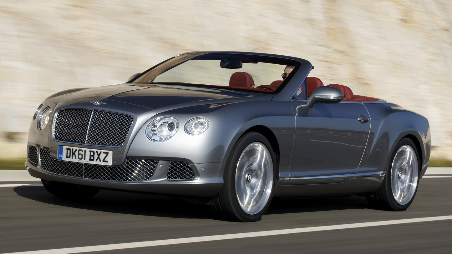 Bentley Continental Gt Convertible Hd Art Keychain