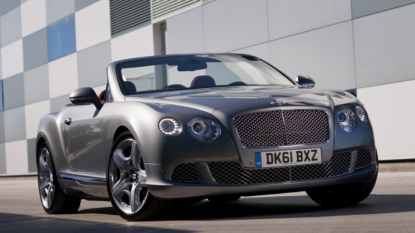 Bentley Continental Gt Convertible Hd Art Keychain