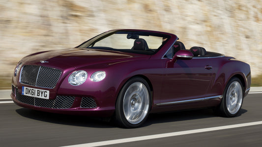 Bentley Continental Gt Convertible Hd Art Keychain