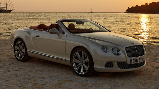Bentley Continental Gt Convertible Hd Art Keychain