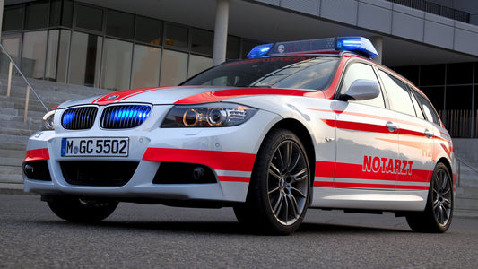 Bmw Series Touring M Sport Notarzt Hd Art Keychain