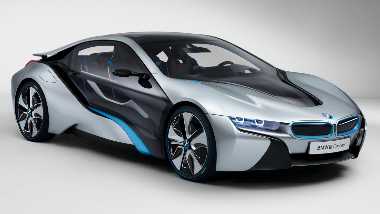 Bmw I8 Concept Hd Art Keychain