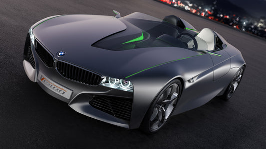 Bmw Vision Connected Drive Hd Art Keychain