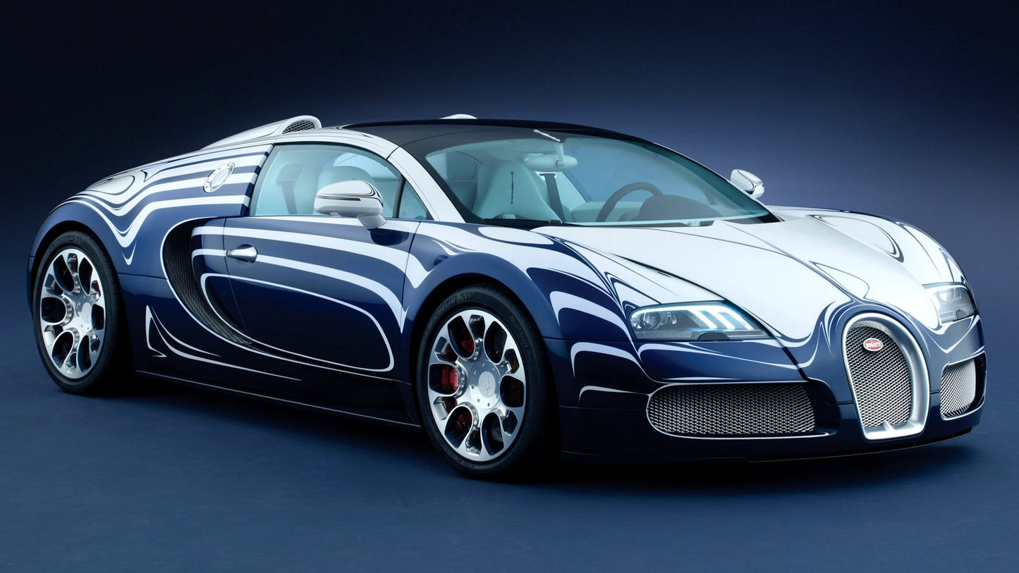 Bugatti Veyron Grand Sport Lor Blanc Hd Art Keychain