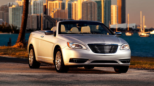 Chrysler Convertible Hd Art Keychain