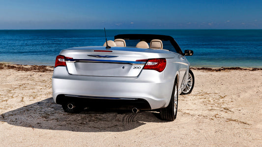 Chrysler Convertible Hd Art Keychain