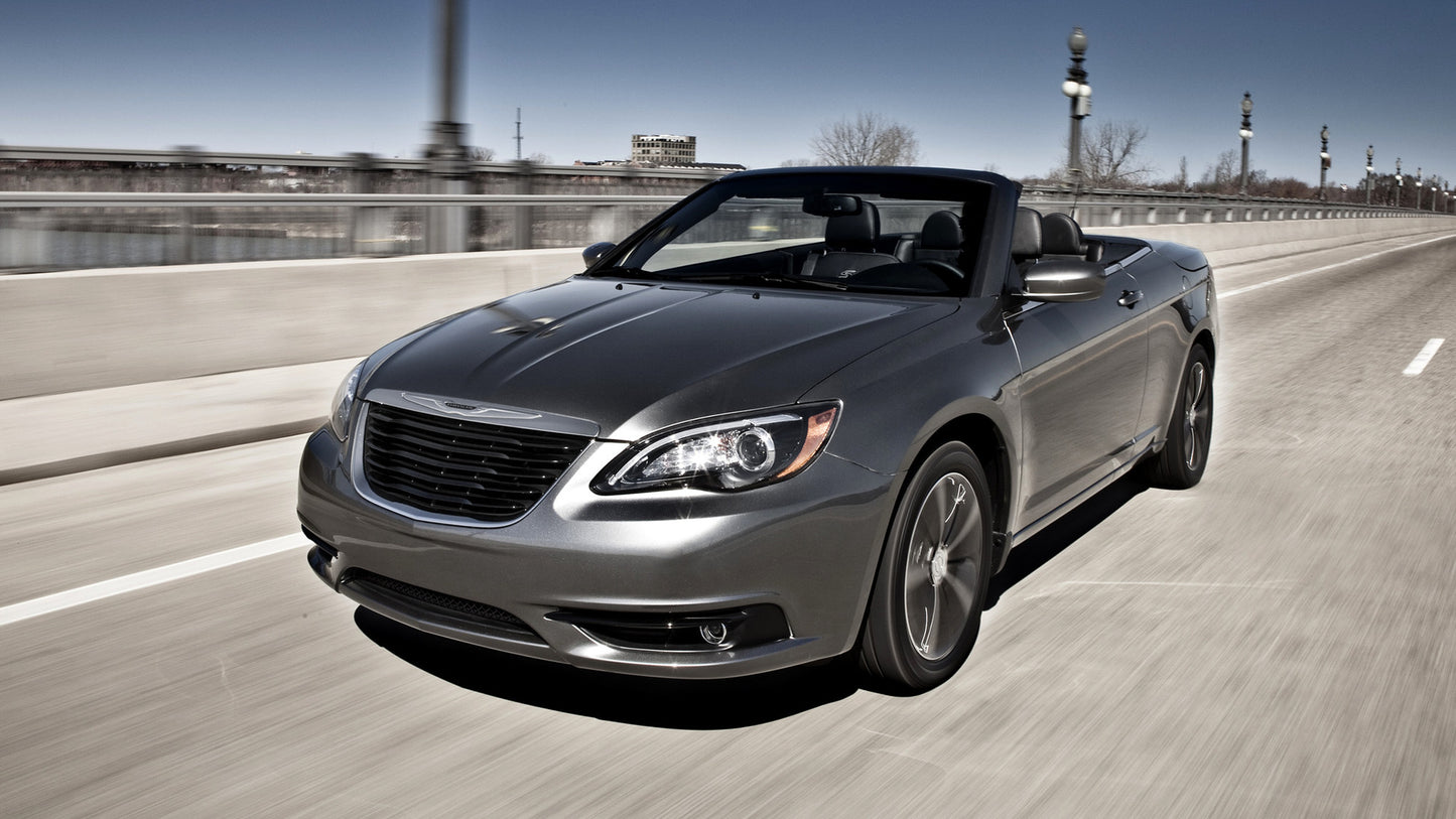 Chrysler 200S Convertible Hd Art Keychain
