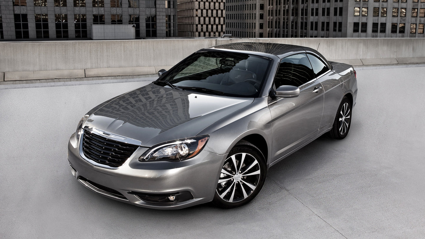 Chrysler 200S Convertible Hd Art Keychain