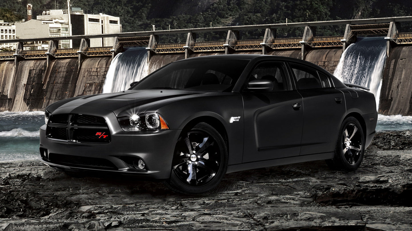 Dodge Charger Rt Fast Five Hd Art Keychain