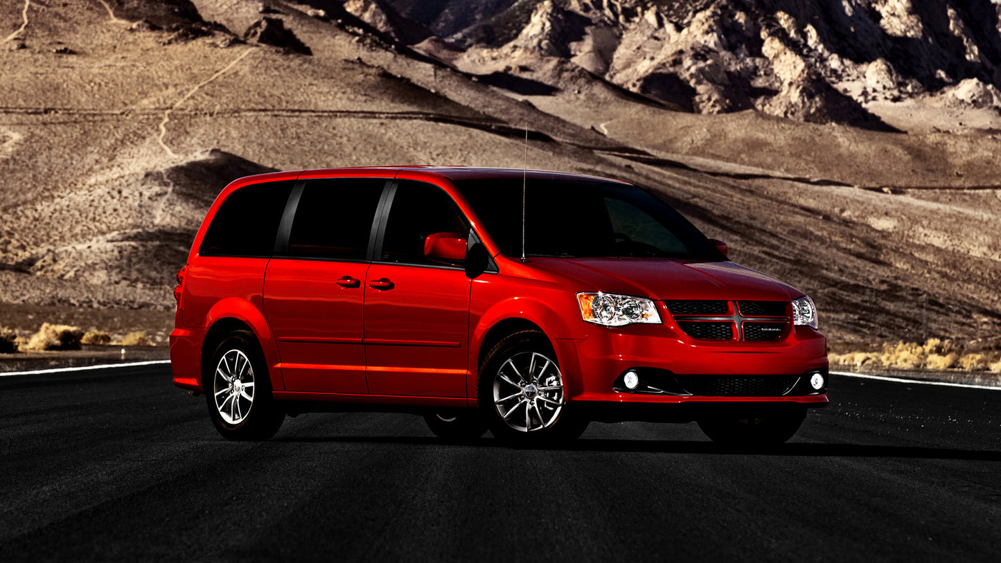 Dodge Grand Caravan R T Hd Art Keychain