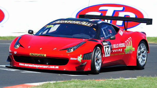 Ferrari Italia Gt3 Hd Art Keychain