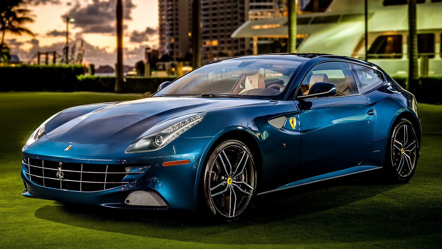 Ferrari Ff Us Hd Art Keychain