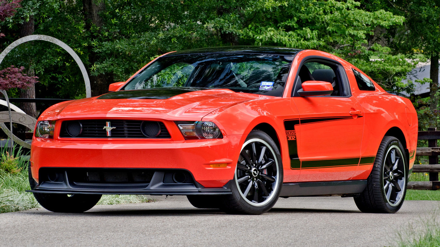 Ford Mustang Boss Hd Art Keychain