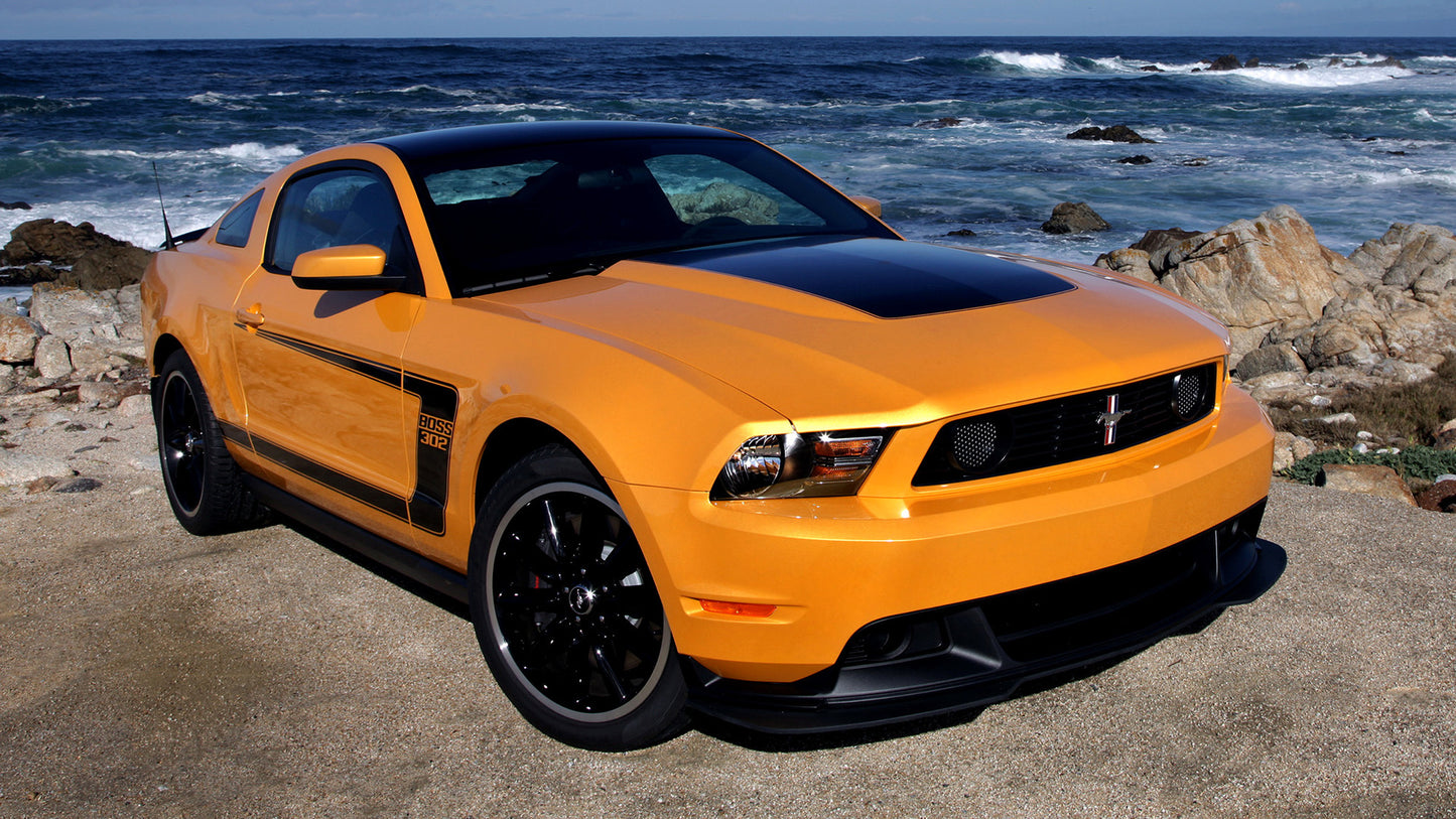 Ford Mustang Boss Hd Art Keychain