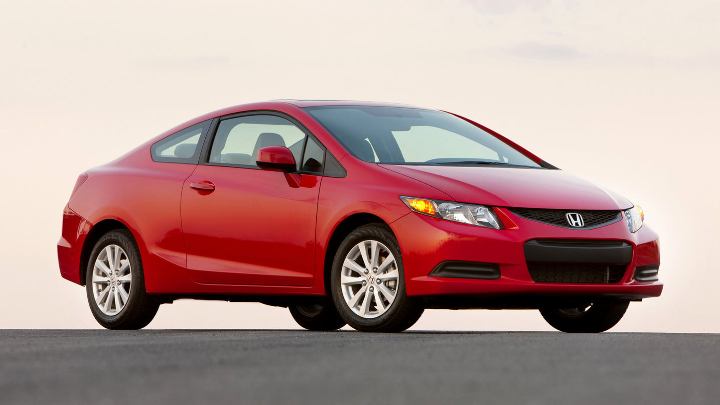 Honda Civic Coupe Us Hd Art Print Poster