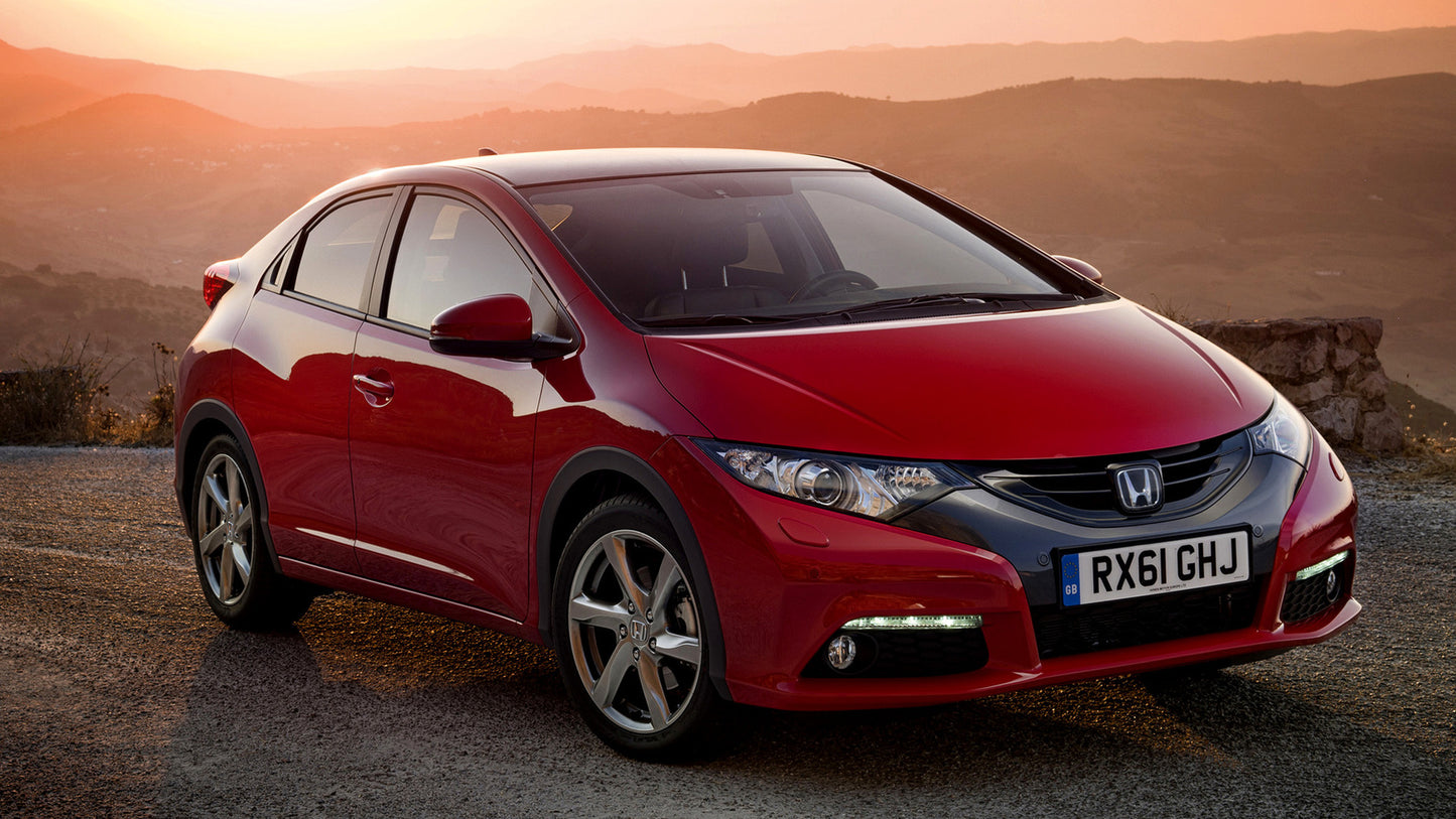Honda Civic Hatchback Hd Art Jigsaw Puzzle