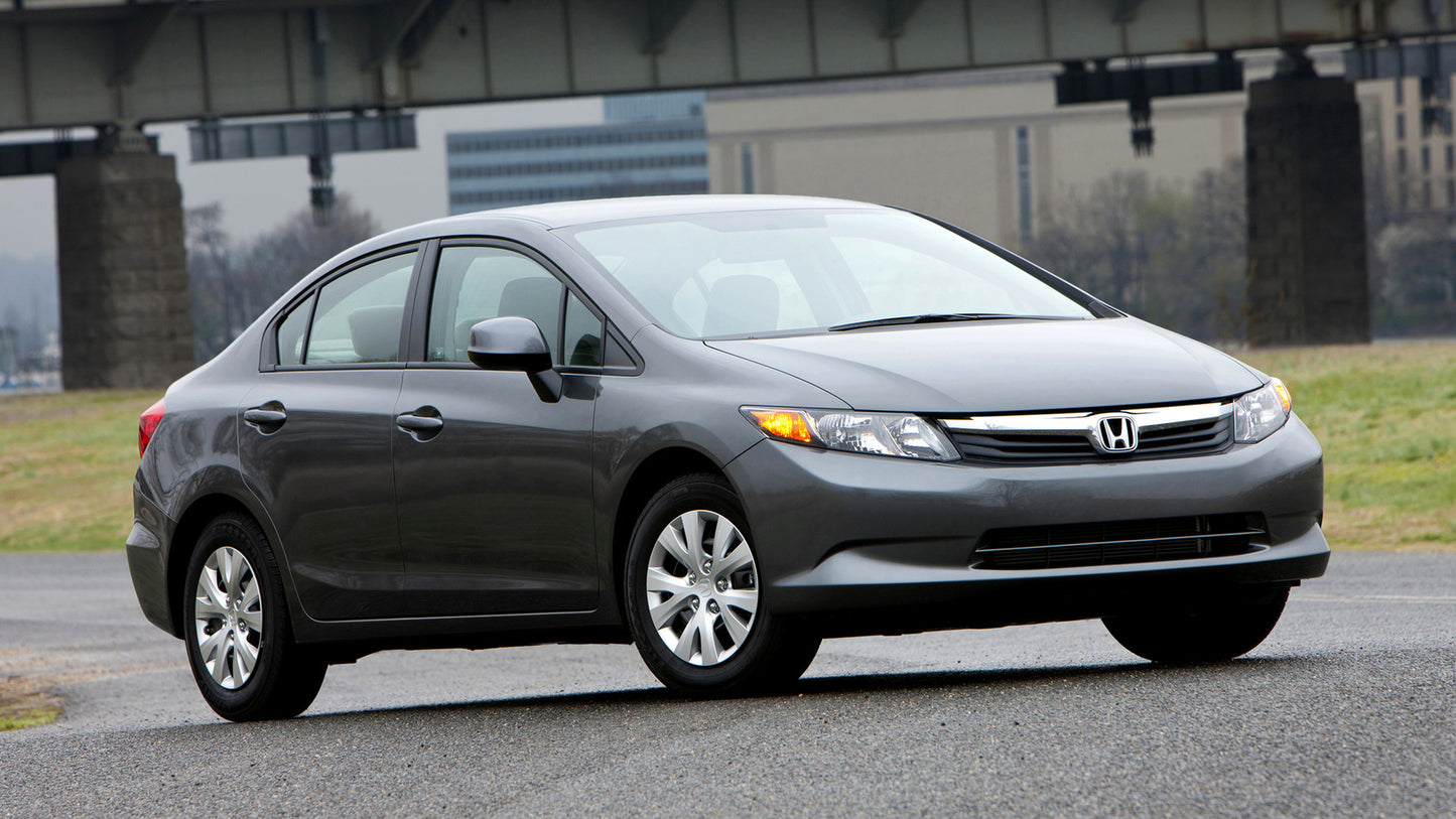 Honda Civic Sedan Us Hd Art Magnet