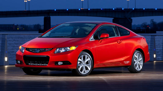 Honda Civic Si Coupe Hd Art Print Poster