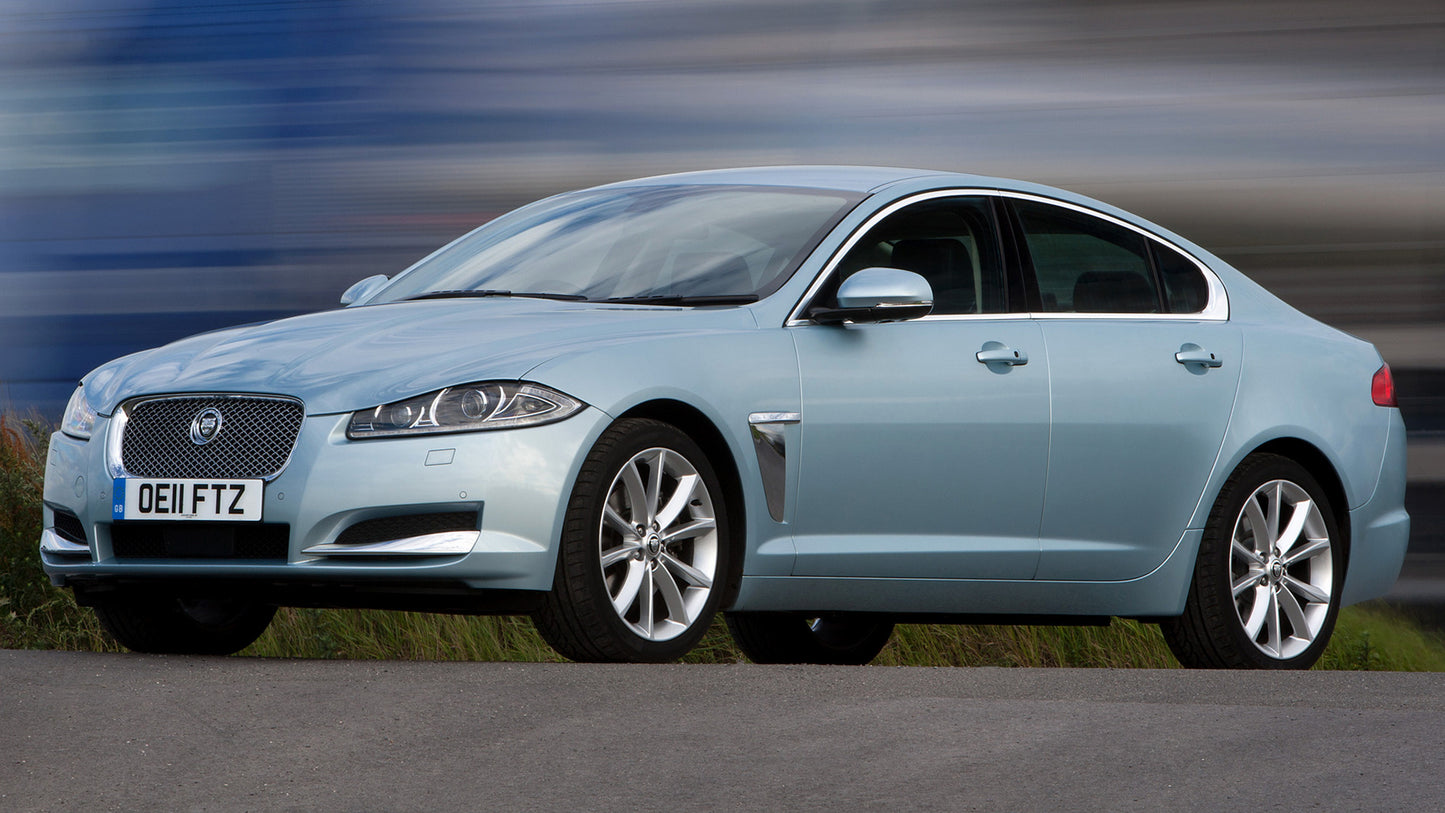 Jaguar Xf Uk Hd Art Print Poster