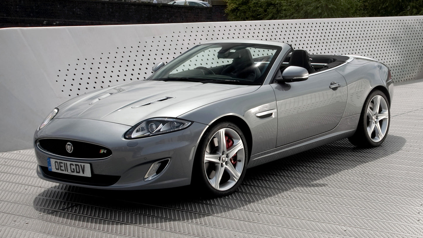 Jaguar Xkr Convertible Uk Hd Art Keychain