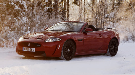 Jaguar Xkr S Convertible Uk Hd Art Print Poster