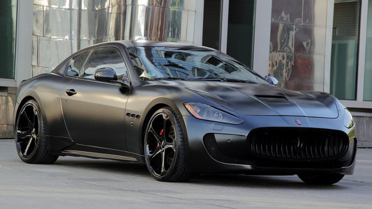 Maserati Granturismo S Superior Black Edition By Anderson Germany Hd Art Print Poster