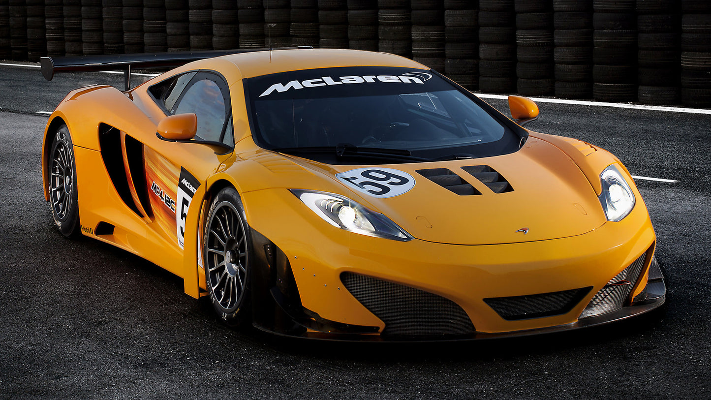 Mclaren Mp4 12C Gt3 Hd Art Print Poster