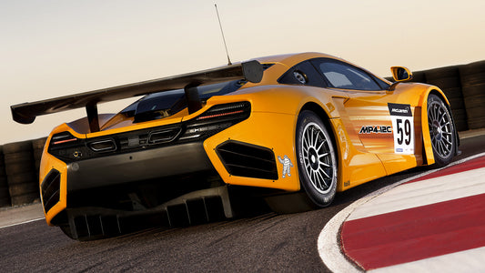 Mclaren Mp4 12C Gt3 Hd Art Print Poster