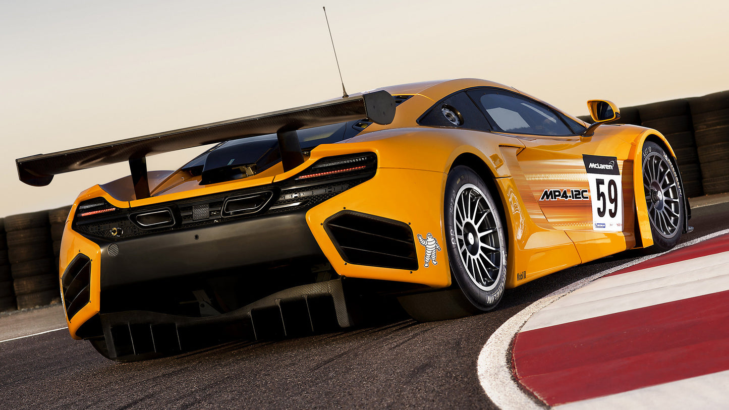 Mclaren Mp4 12C Gt3 Hd Art Jigsaw Puzzle