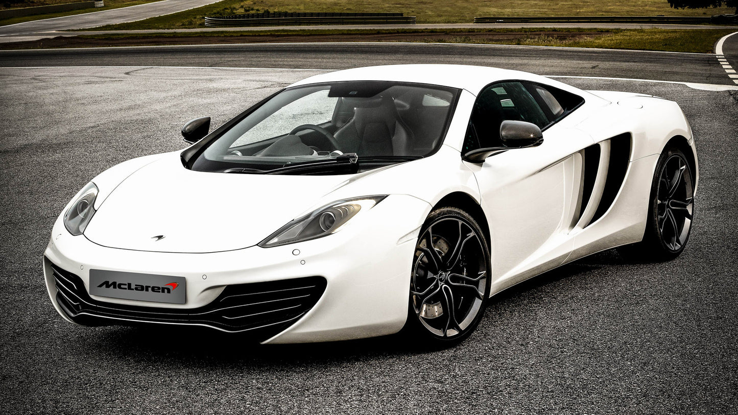 Mclaren Mp4 12C Uk Hd Art Print Poster