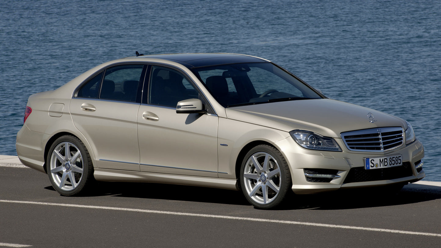 Mercedes Benz C Class Amg Styling With Classic Grille Hd Art Keychain