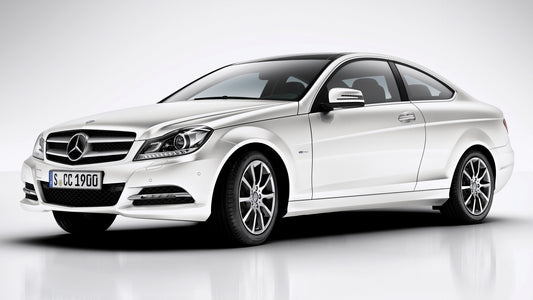 Mercedes Benz C Class Coupe Hd Art Print Poster