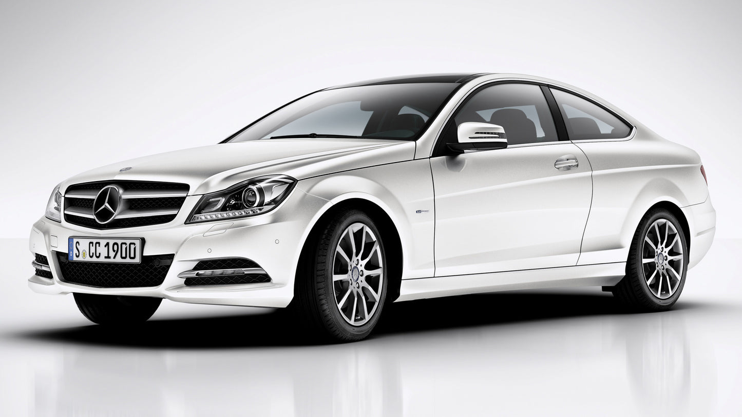 Mercedes Benz C Class Coupe Hd Art Keychain