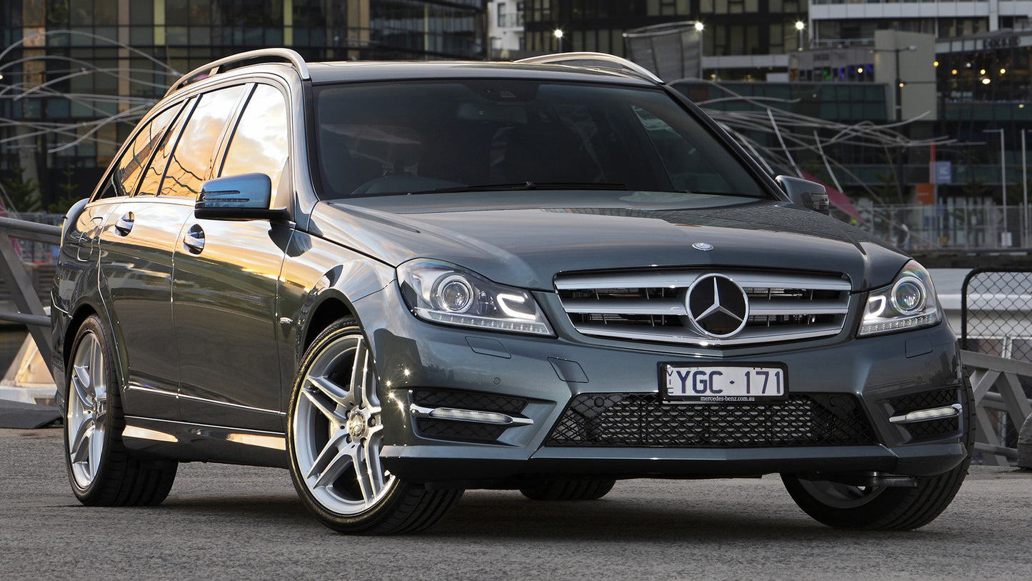 Mercedes Benz C Class Estate Amg Styling Au Hd Art Print Poster