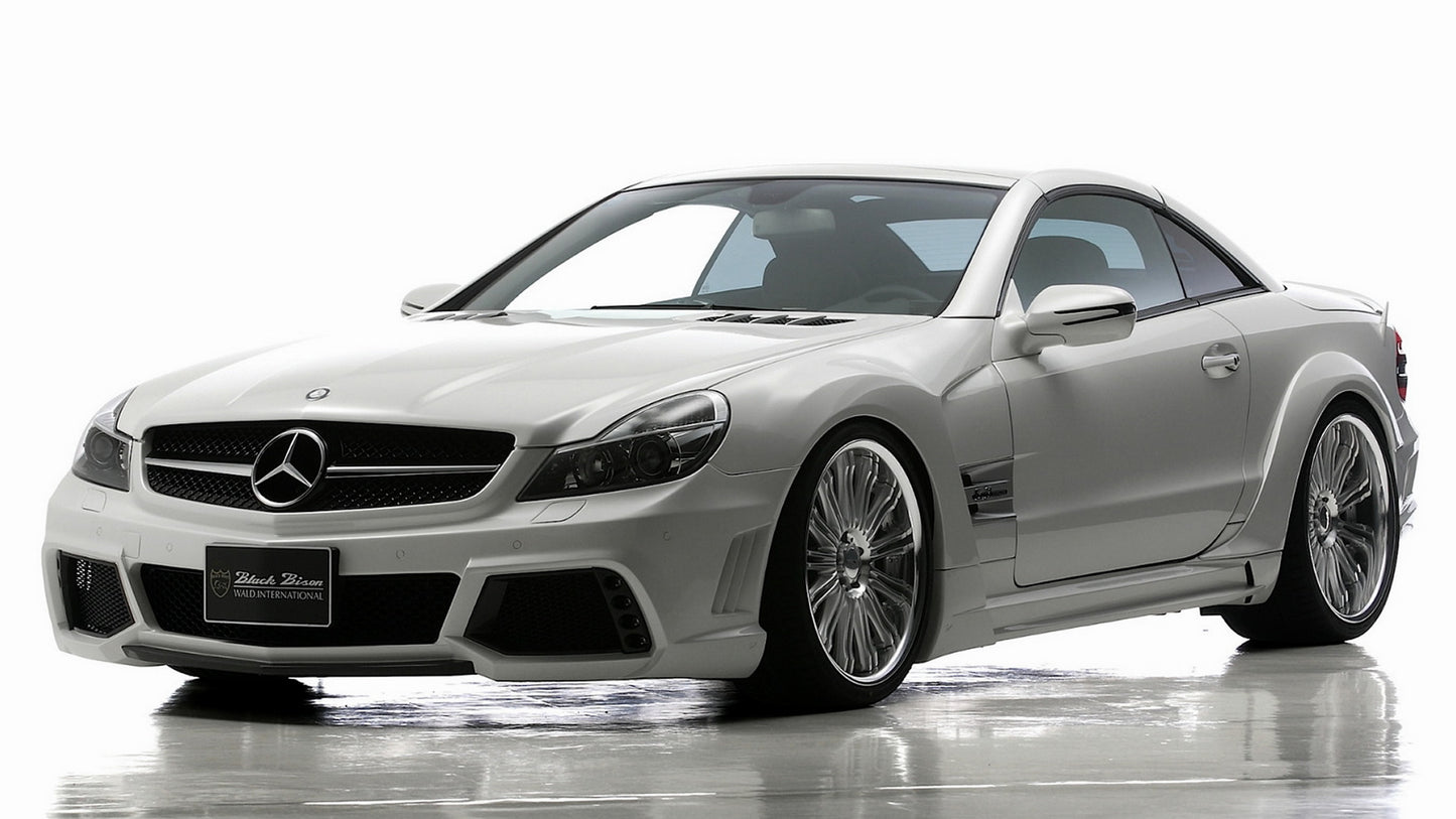 Mercedes Benz Sl Amg Black Bison By Wald Hd Art Magnet