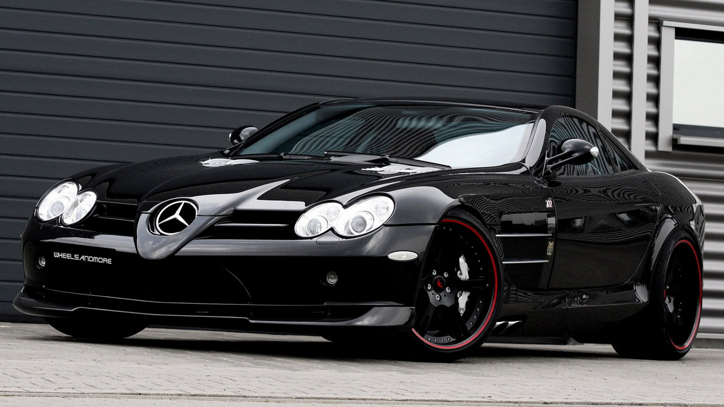 Mercedes Benz Slr Mclaren Edition By Wheelsandmore Hd Art Print Poster