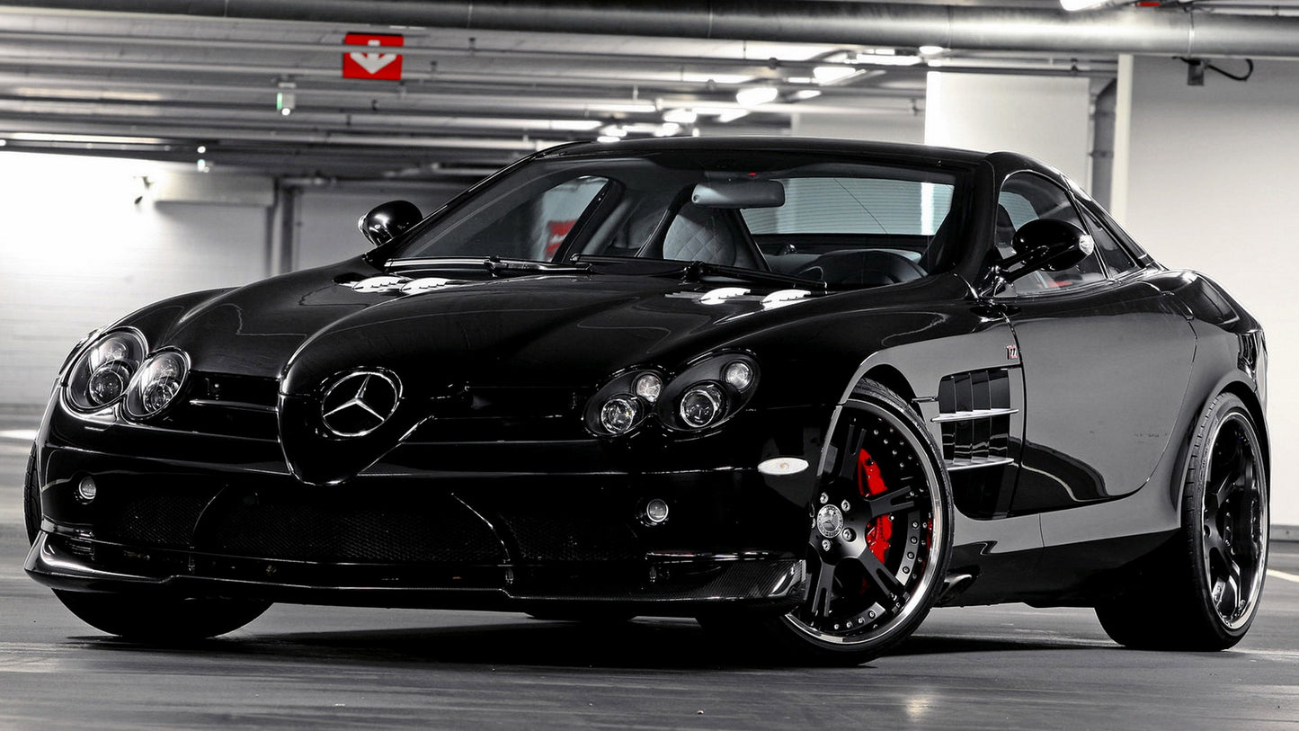 Mercedes Benz Slr Mclaren Epochal By Wheelsandmore Hd Art Jigsaw Puzzle