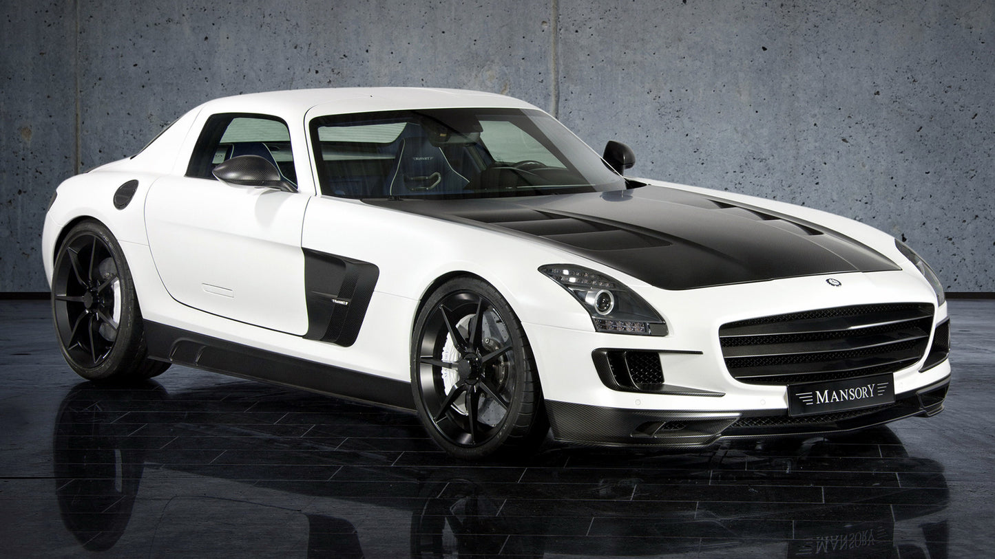 Mercedes Benz Sls Amg By Mansory Hd Art Print Poster