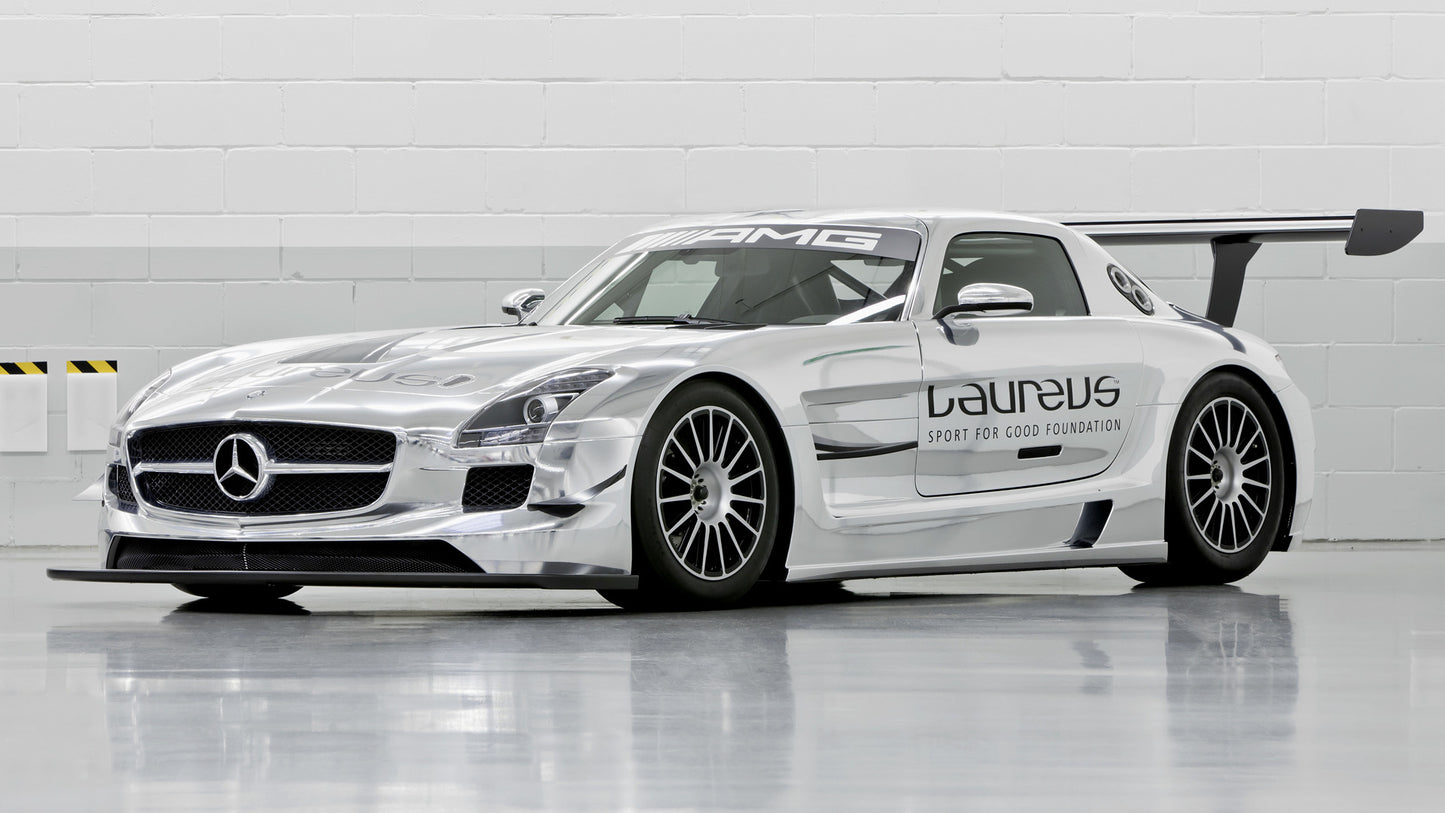 Mercedes Benz Sls Amg Gt3 Hd Art Print Poster