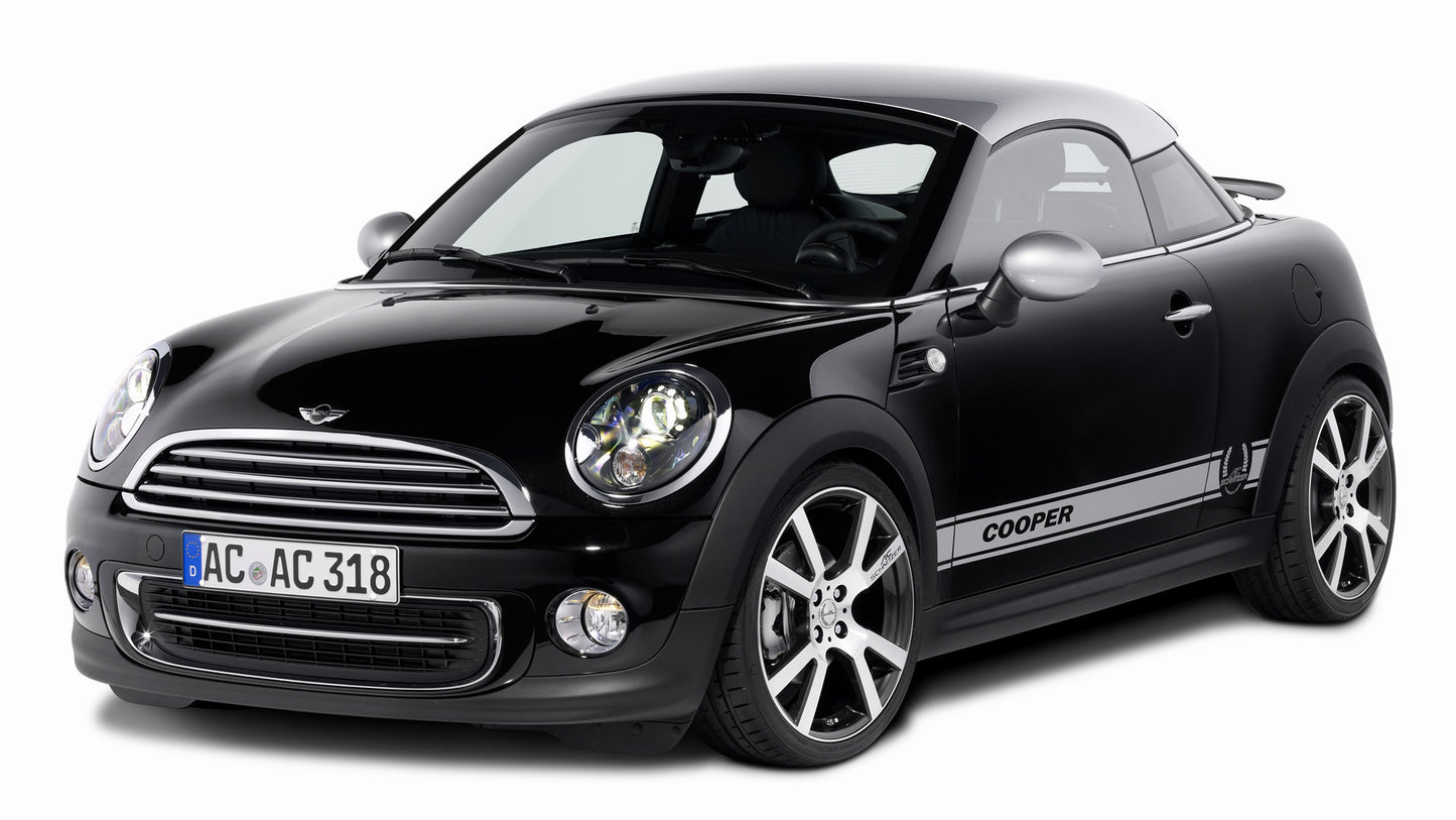 Mini Cooper Coupe By Ac Schnitzer Hd Art Keychain
