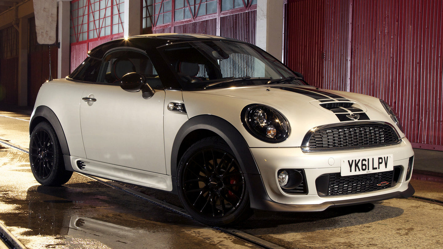 Mini John Cooper Works Coupe Uk Hd Art Keychain