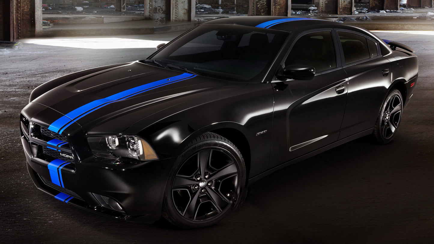 Mopar Charger Hd Art Keychain
