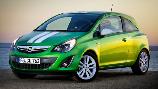 Opel Corsa Color Stripes Door Hd Art Keychain