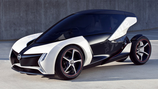 Opel Rak E Concept Hd Art Keychain