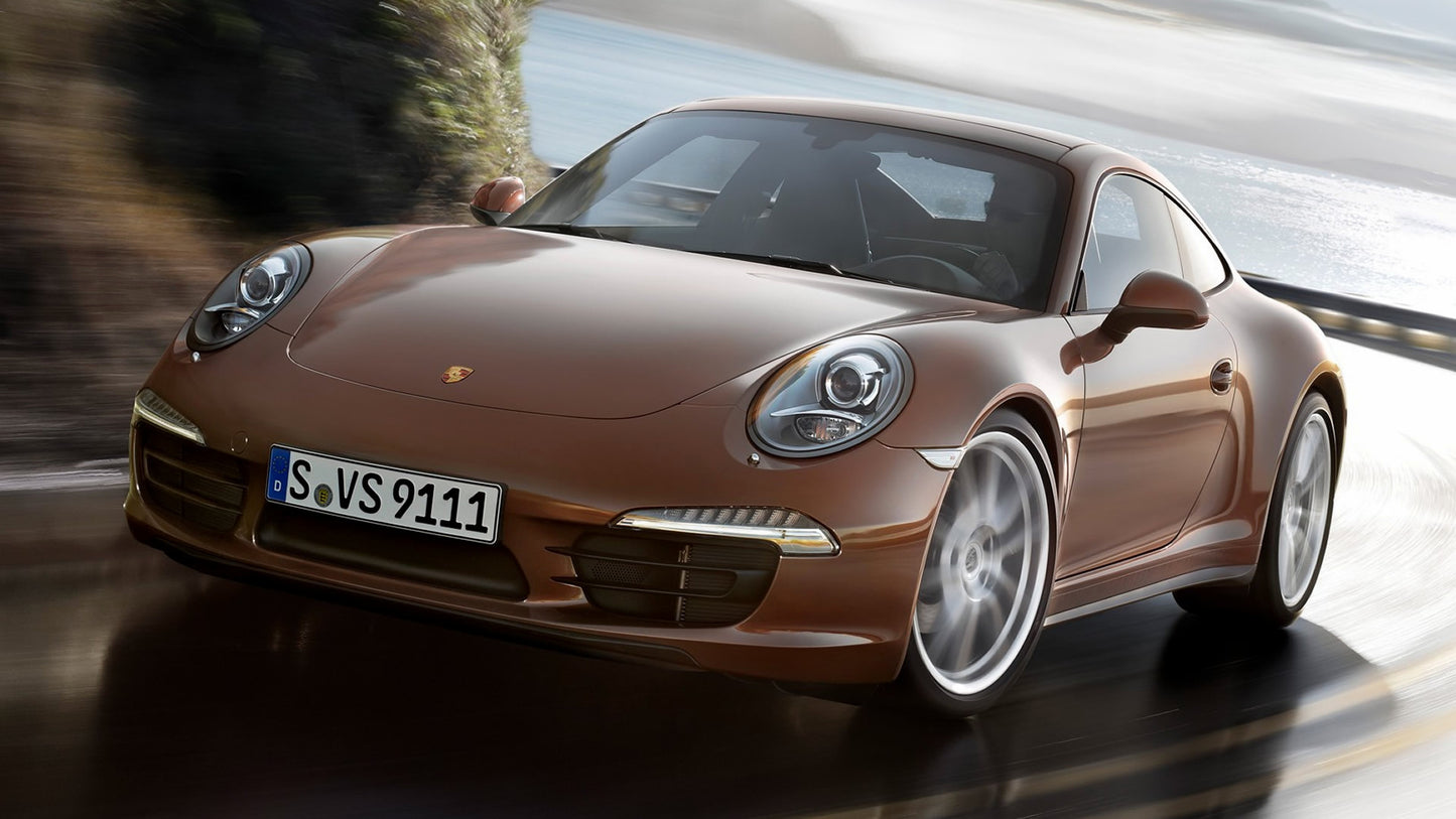 Porsche Carrera Hd Art Keychain