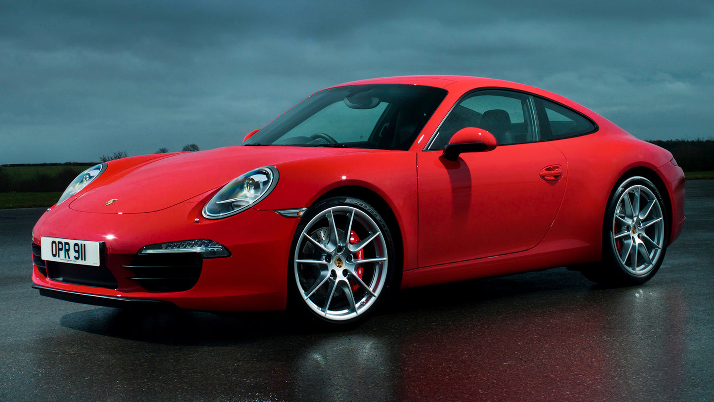 Porsche Carrera S Uk Hd Art Keychain